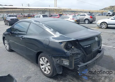 2012 Honda Civic Lx из США, поврежденный, VIN 2HGFG3B52CH566808